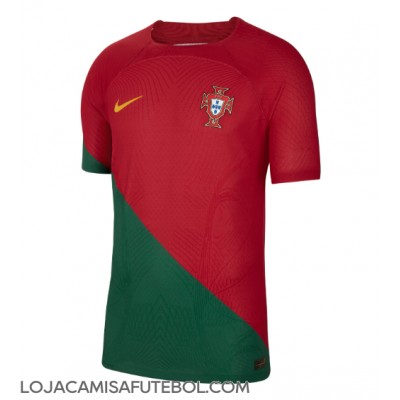 Camisa de Futebol Portugal Equipamento Principal Mundo 2022 Manga Curta